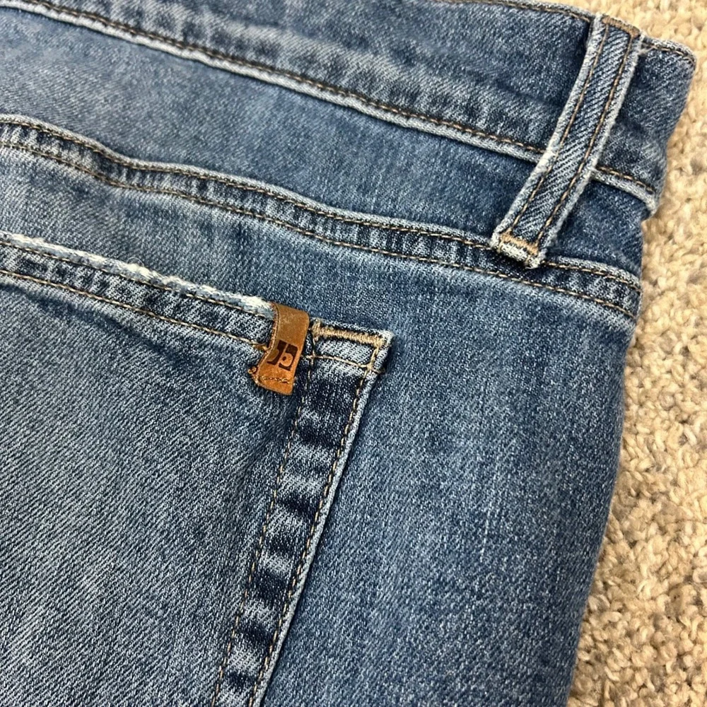 Joe's‎ Jeans The Brixton Size 38X34 Blue Straight Narrow Fit Stretch Denim